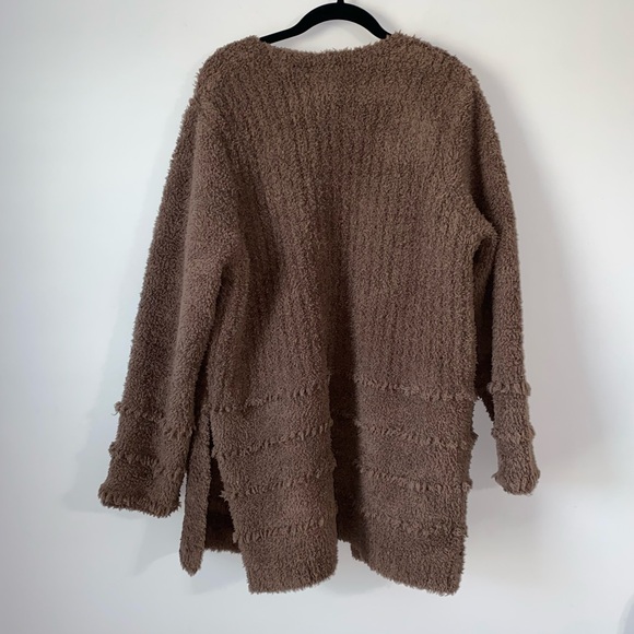Barefoot Dreams Boardwalk Cardigan In Brown - Picture 7 of 7